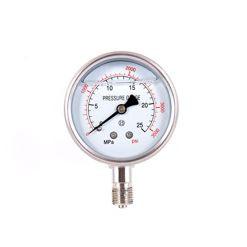 Gauge de pression à haute température à haute température